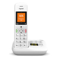 Gigaset E390A Schnurlostelefon mit Anrufbeantworter...