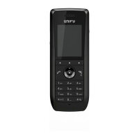 MITEL OpenScape WLAN Phone WL4 Mobilteil