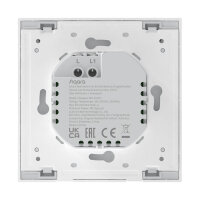 Aqara Smart Wall Switch H1 (No Neutral, Single Rocker) weiß (HomeKit)