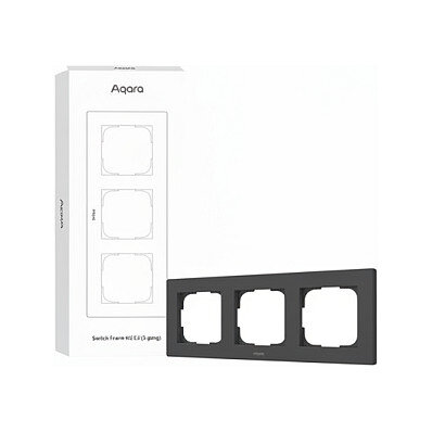 Aqara Switch Frame H2grey 3-way