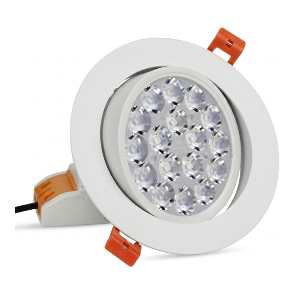 LED Panel Rund 9W RGB-WW mit Funk und WLAN schwenkbar*Milight/Miboxer*
