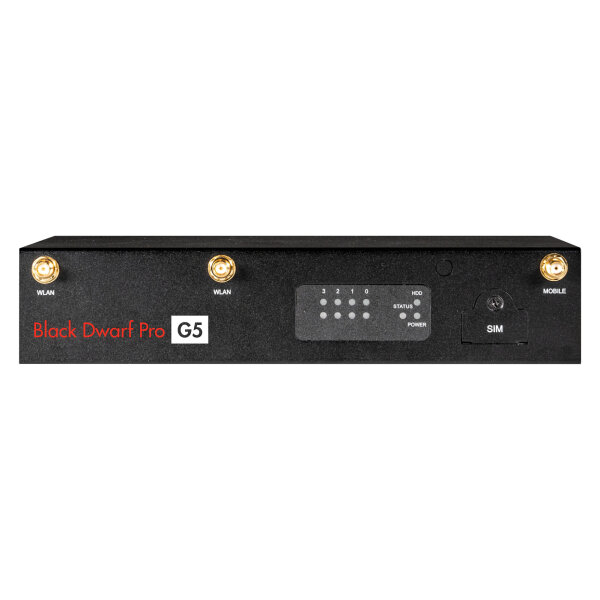 Securepoint BlackDwarf Pro as a Service für bis zu 15 Benutzer (12 Monate Mindestvertragslaufzeit/ P