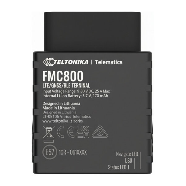 Teltonika · Tracker GPS · FMC800 · Fahrzeug · LTE