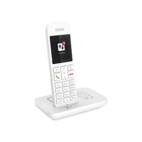 Telekom Sinus A12 Schnurlostelefon mit Anrufbeantworter - wei
