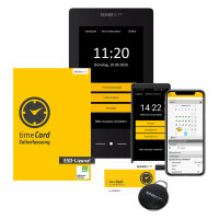 REINER SCT timeCard 10 - Jahreslizenz 100 Mitarbeiter - ESD