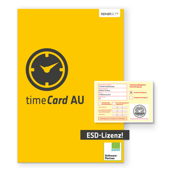 ReinerSCT timeCard 10 AU 250 MA Laufzeit - Elektronisch/Lizenzschlüssel - Elektronisch/Lizenzschlüssel - Nur Lizenz