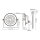 Synergy 21 LED Garden Lamp 9W RGB-WW with Radio and WiFi IP66 Zigbee+ (FUTC02ZR)
