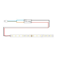 Synergy 21 LED Flex Strip 2835 - 60 WW DC24V 96W IP20 ULS 20m