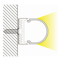 Synergy 21 LED U-Profil 200cm, ALU044-PC