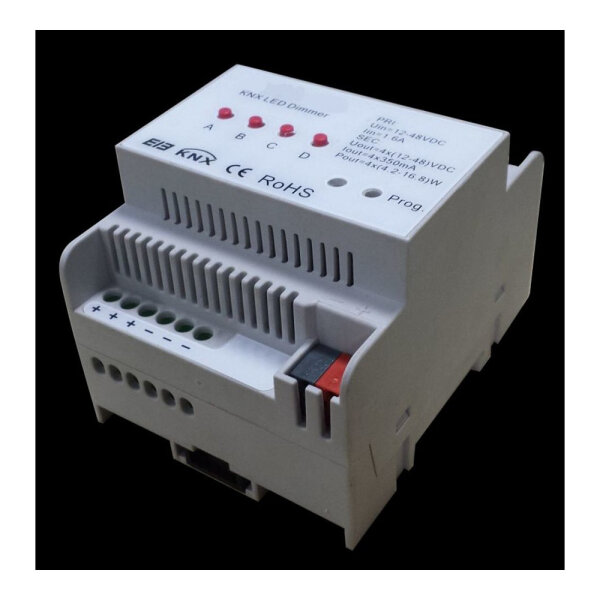 Synergy 21 LED Serie EOS 08 KNX Controller Dimmer 4*700mA Hutschiene