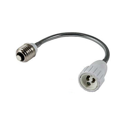 Synergy 21 LED Adapter für LED-Leuchtmittel E27->GU10 lang