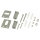 Synergy 21 LED office line Decken - Panel grau, dimmbar