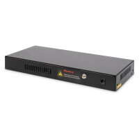 DIGITUS 8-Port 10/100/1000 Mbps PoE Gigabit Desktop Switch
