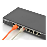 DIGITUS 8-Port 10/100/1000 Mbps PoE Gigabit Desktop Switch