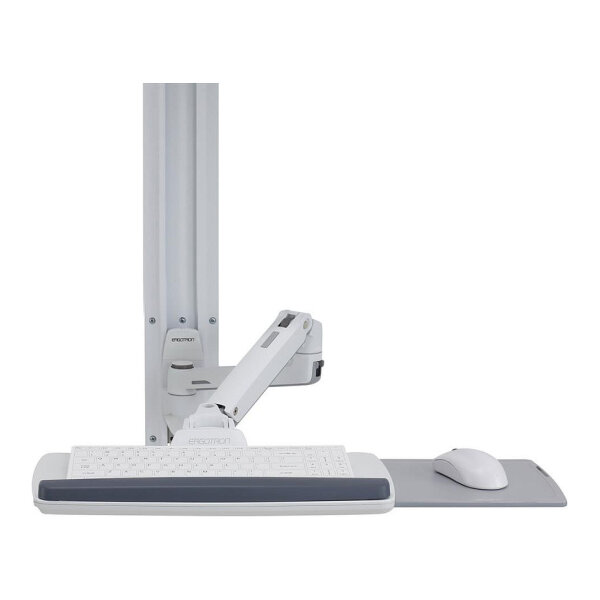 ERGOTRON LX Wand Halterung System weiss Tastatur- und Monitorhalterung bis 81,2cm 32 Zoll belastbar 3,2-11,3kg. VESA 75x75 100x100mm