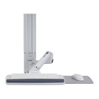 ERGOTRON LX Wand Halterung System weiss Tastatur- und...
