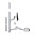 ERGOTRON LX Wand Halterung System weiss Tastatur- und Monitorhalterung bis 81,2cm 32 Zoll belastbar 3,2-11,3kg. VESA 75x75 100x100mm