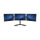 STARTECH.COM Dreifach Monitorhalterung - Schwenkbar - Stahl und Aluminium - fr VESA Monitore bis zu 27 Zoll - 3fach Monitorarm