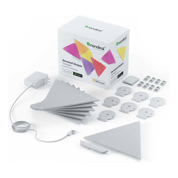 Nanoleaf Shapes Triangles, Starter Kit, 15er-Pack