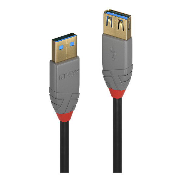 LINDY USB 3.0 Verlängerung Typ A/A Anthra Line M/F 2m