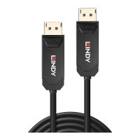 LINDY Fibre Optic Hybrid DisplayPort 2.0 UHBR10 Kabel 10m