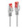 LINDY Patchkabel Cat6 S/FTP Basic hellgrau 3.00m