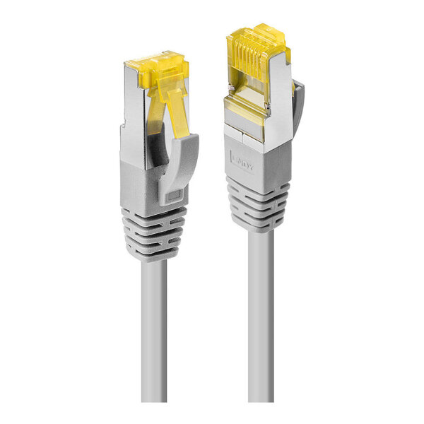 LINDY Patchkabel Cat6A S/FTP LSZH Cat7 Rohkabel grau 0.30m