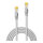 LINDY Patchkabel Cat6A S/FTP LSZH Cat7 Rohkabel grau 0.30m