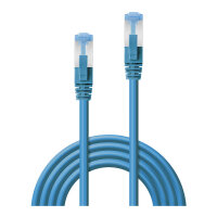 LINDY Patchkabel Cat6A S/FTP PIMF LSZH blau 1.00m