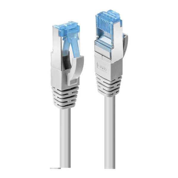 LINDY Patchkabel Cat6A S/FTP PIMF LSZH grau 0.30m