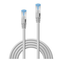 LINDY Patchkabel Cat6A S/FTP PIMF LSZH grau 0.30m