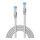 LINDY Patchkabel Cat6A S/FTP PIMF LSZH grau 0.30m