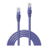 LINDY Patchkabel Cat6 U/UTP violett 2.00m