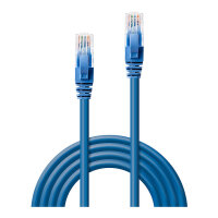 LINDY Patchkabel Cat6 U/UTP blau 0.50m
