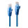 LINDY Patchkabel Cat6 U/UTP blau 0.50m