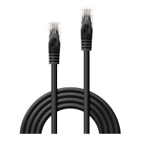 LINDY Patchkabel Cat6 U/UTP Basic schwarz 3.00m