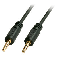 LINDY Audiokabel Stereo 3.5mm/3.5mm M/M 2m