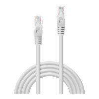 LINDY Patchkabel Cat6 U/UTP Basic weiß 1.00m