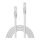 LINDY Patchkabel Cat6 U/UTP Basic weiß 1.00m