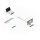 LINDY Mini-DisplayPort an Displayport Adapterkabel M/F 0.15m