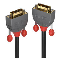 LINDY DVI-D Dual Link Kabel Anthra Line 7.50m