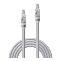 LINDY Patchkabel Cat5e U/UTP grau 2.00m