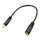 LINDY Audioadapter 2.5mm Stecker an 3.5mm Kupplung 0,2m