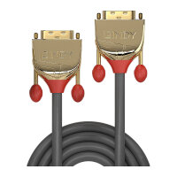 LINDY DVI-D Dual Link Kabel Gold Line 0.5m