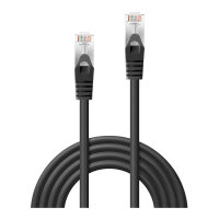 LINDY Patchkabel Cat5e F/UTP schwarz 1.00m