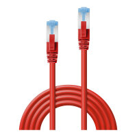 LINDY Patchkabel Cat6A S/FTP PIMF LSZH rot 1.00m