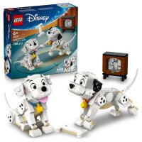 LEGO 43271 Disney Classic Die Welpen Lucky und Penny aus 101 Dalmatiner