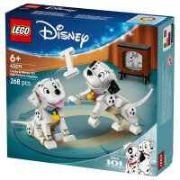 LEGO 43271 Disney Classic Die Welpen Lucky und Penny aus 101 Dalmatiner