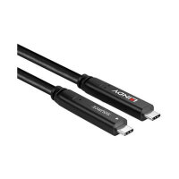 LINDY 10m USB 3.2 Gen 1 & DP 1.4 Typ C Hybrid Cable