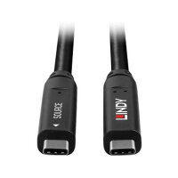 LINDY 10m USB 3.2 Gen 1 & DP 1.4 Typ C Hybrid Cable